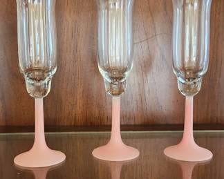 Lots of crystal and bar ware