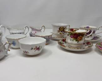 mixed china set