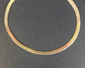 A 7 Gold Bracelet
