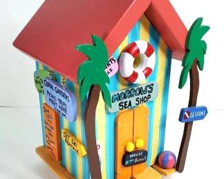 Novelty Sea Shop Bird House Cayman Islands Souvenir