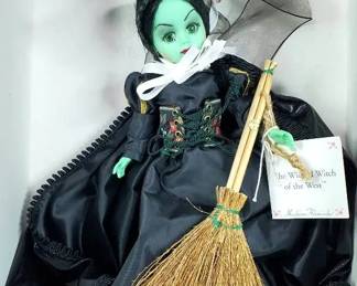 Vintage Madame Alexander Wicked Witch of the West 9inch Doll