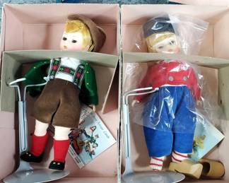 Mid Century Madame Alexander Boy DollsAustria, Netherlands