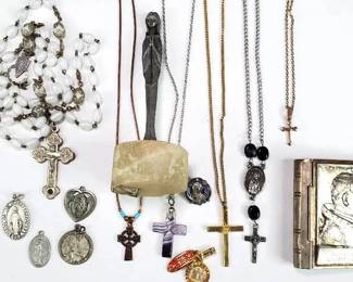Religious JewelryCross Necklaces, Medallions, Figure, Rosary