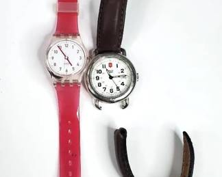 Vintage Swatch and Swiss Army Watches