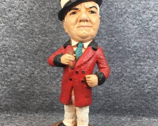 Vintage WC Fields Chalkware 19 Statue
