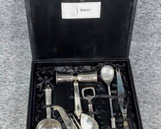 Towle Silverplated Barware Utensils Set