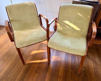 Bill Stephens for Knoll - Upholstered arm chairs