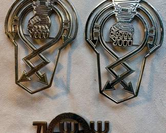 Vintage J. P. Gaultier brooches and pins