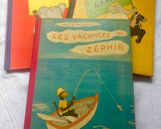 Vintage French children's books