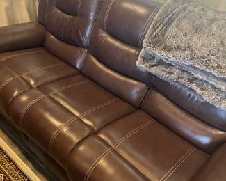 Leather sofa
