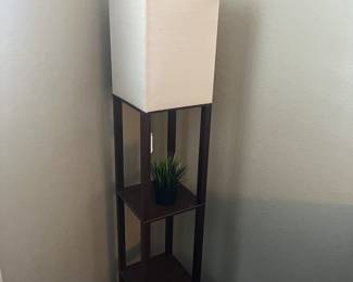 Asian style lamp one of two 