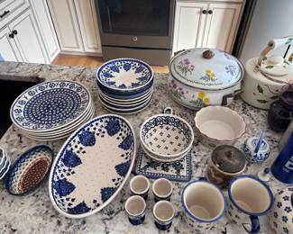 Polish pottery