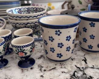 Polish pottery