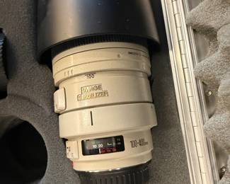 Canon Camera With Lenses