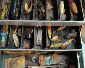 Vintage fishing lures 