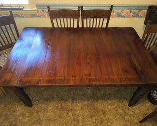 Beautiful farm / harvest table 