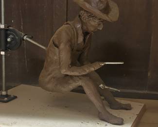 Hand made clay pieces