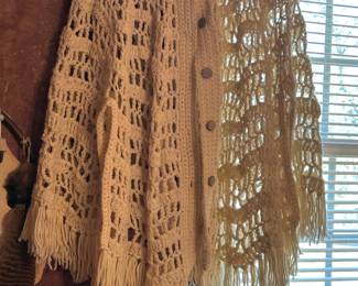Crochet cape