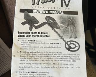 Metal detector 