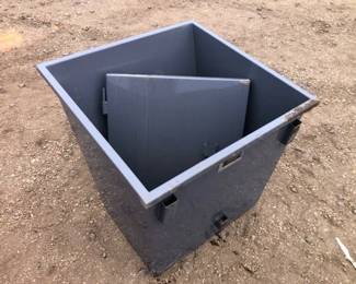 MINI DUMPSTER ON WHEELS