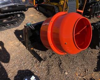 MINI SKID STEER CONCRETE MIXER