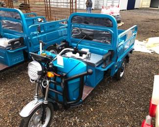 ELECTRIC TRICYCLE W DUMP BED