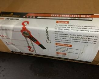 CHAIN LEVER HOIST