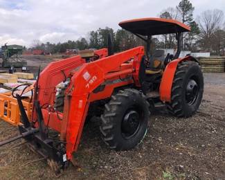 AGCO ALLIS 5670 TRACTOR  LOADER  BUCKET