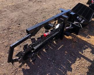 48 MINI SKID STEER TRENCHER