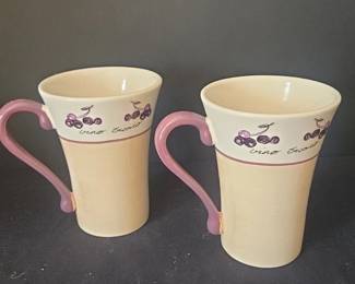 Vino e Vita Ceramic Mugs