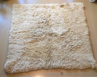 7x8 Flokati Pure Wool Rug