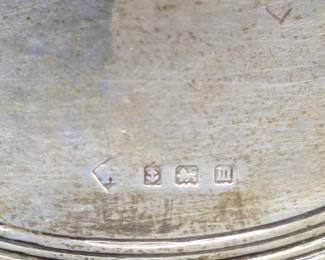 Sterling Silver English Ink Well