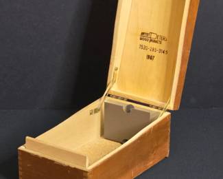 Artist Deters Wood Products Box