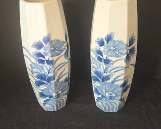 Pair of Japanese Imari Vases