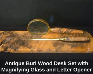 Antique Namibian Wood Set