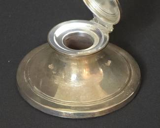 Sterling Silver English Ink Well