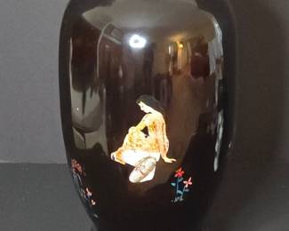 Antique Japanese Satsuma Ware Vase
