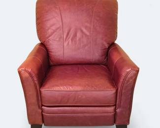 La- Z Boy Riley Coffee Color Leather Recliner Armchair