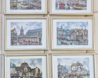 6 Framed Print by Maurice Legendre 1976