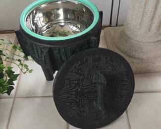Vintage Ice Bucket 3 Footed Chang Yung Taiwan