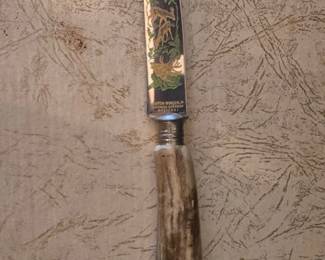 Vintage Anton Wingen Jr Stag Handle Steak Knives Set