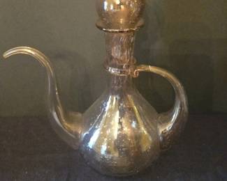 Roman Glass Ewer with Stopper
