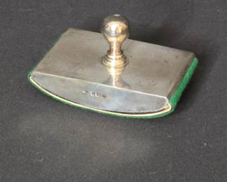 Antique Sterling Silver Ink Blotter