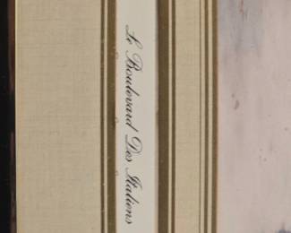 Le Boulevard De Italiens Print