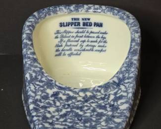 The New Slipper Bed Pan by Doulton and Watts