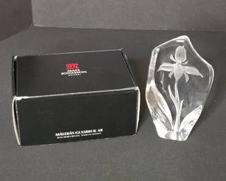 Mats Jonasson Maleras Iris Crystal Art 