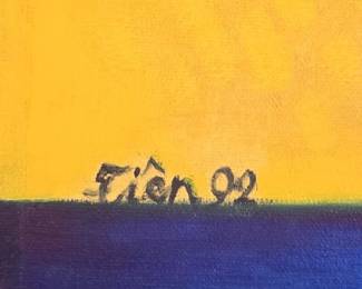 Orchid Painting by Tien