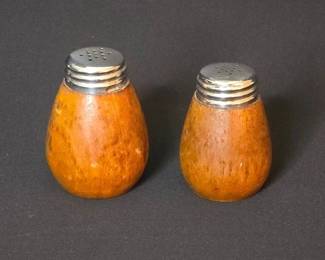 MCM K Holmberg Rostfritt Salt and Pepper Shaker with Tray