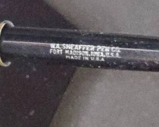 Vintage Sheaffer Desk Fountain with 14K Gold Nib