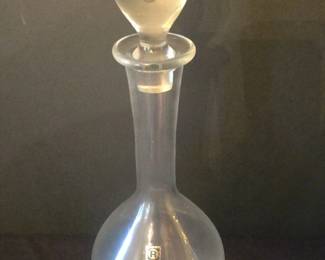 Baccarat Montaigne Optic 12' Crystal Liquor Decanter